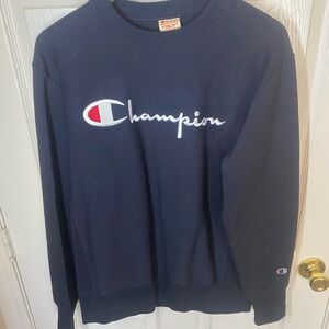 Champion reverse, weave logo stitch sweatshirt